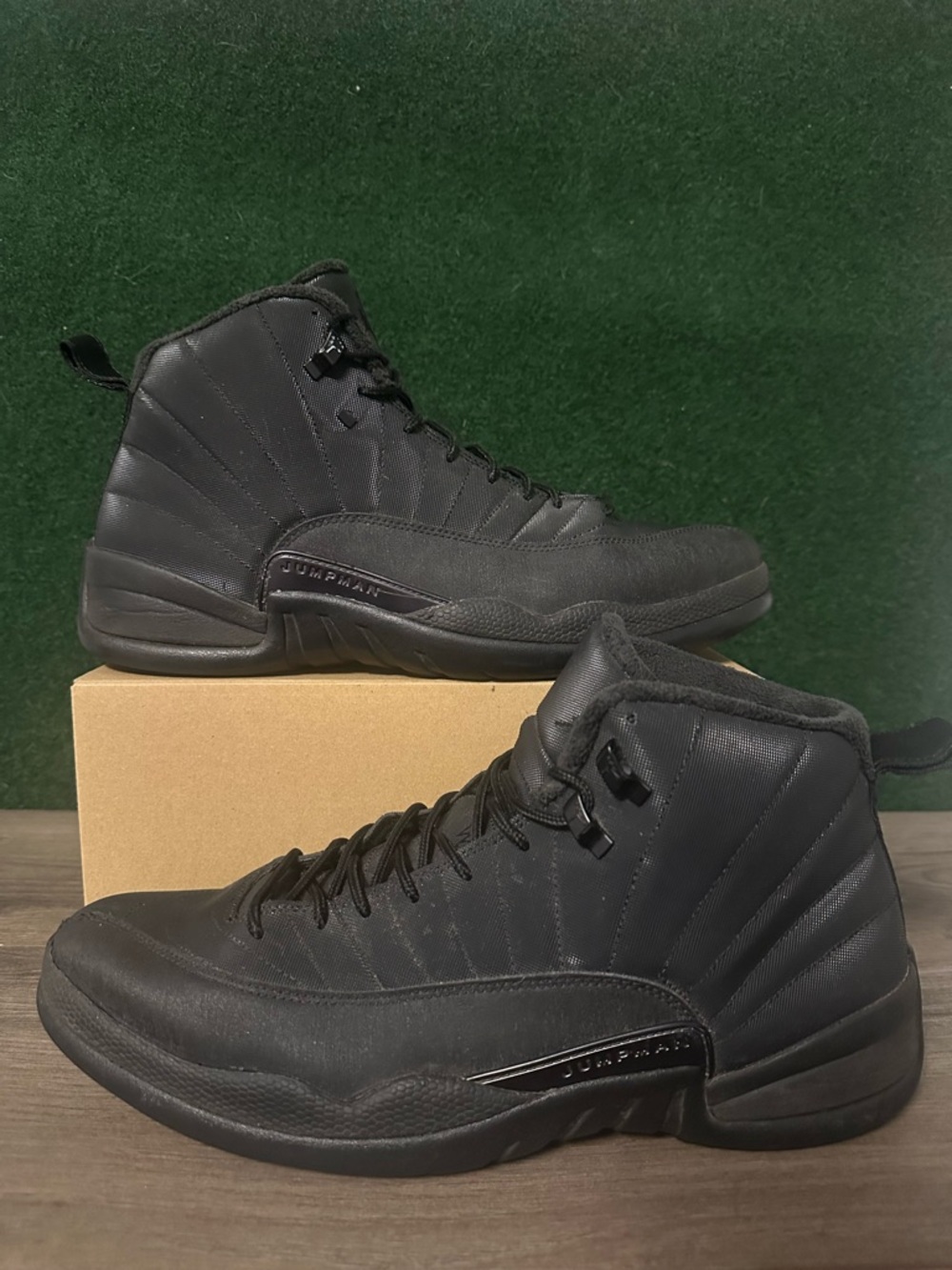Jordan 12 Retro Winter ‘Black’ Size 14